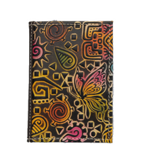 Leather Cardholder- Hand Stamped & Painted