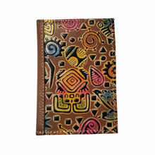 Leather Cardholder- Hand Stamped & Painted