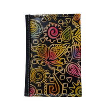 Leather Cardholder- Hand Stamped & Painted