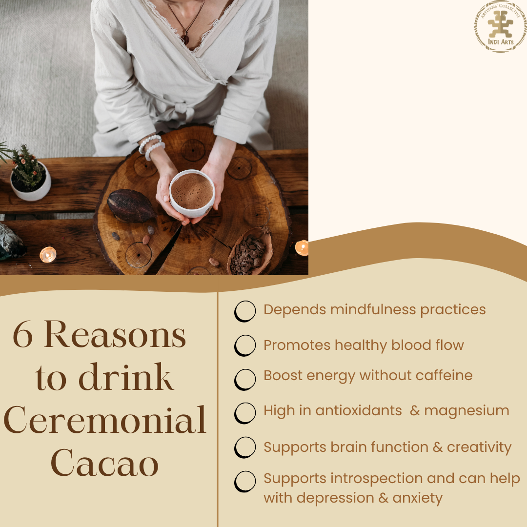 Ceremonial-Grade Cacao, Grated. Organic & Indigenous Grown