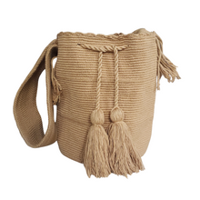 Unicolor Wayuu Bag- Minimalistic