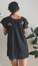 Mexican Blouse with Handstitched Decoration
