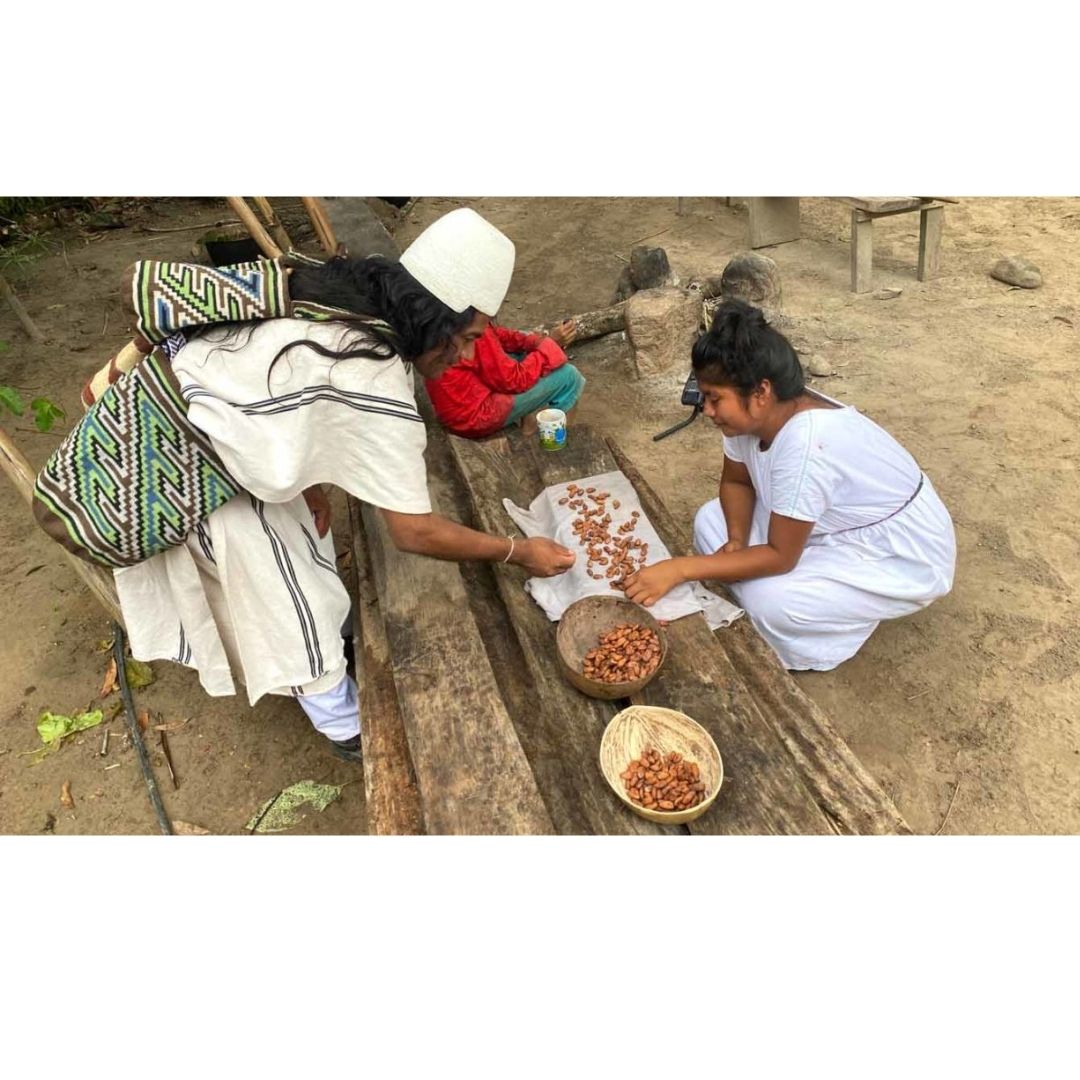 Ceremonial-Grade Cacao, Grated. Organic & Indigenous Grown