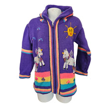 Hand-stitched Kids Hoodies, Merino Wool, Made in Peru
