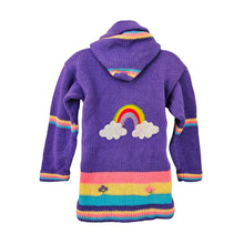 Hand-stitched Kids Hoodies, Merino Wool, Made in Peru