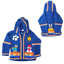 Hand-stitched Kids Hoodies, Merino Wool, Made in Peru