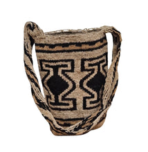 Sheep Wool Bag, Woven, natural dyed. Indigenous Made by Arhuaco Women of Colombia