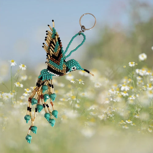 Beaded Hummingbirds, Indigenous made