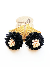 Leather Flowers- Brass Coated Studs