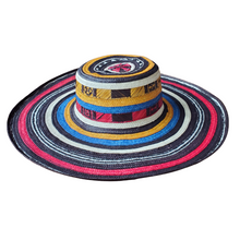 Traditional hats from Colombia called sombrero aguadeno and