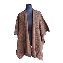 Poncho/Kimono with Tribal Design