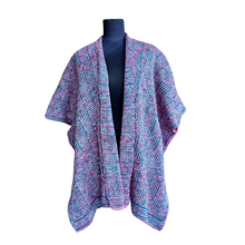 Poncho/Kimono with Tribal Design