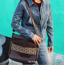 Unisex Leather Bag Wayuu Design