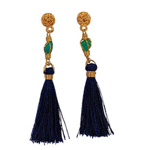 Gold plated/silver Emerald Murralla Earrings