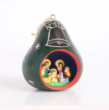 Nativity Gourd Ornaments