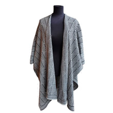 Poncho/Kimono with Tribal Design