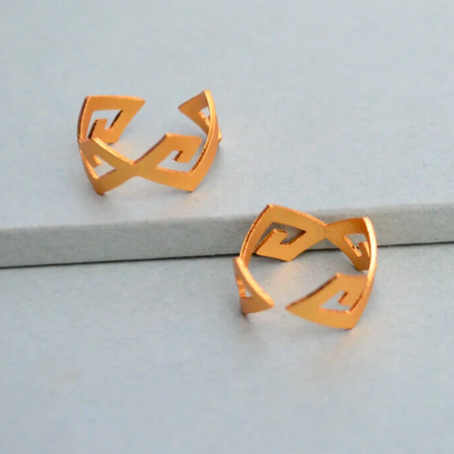 Indigenous Inspired Adjustable Rings